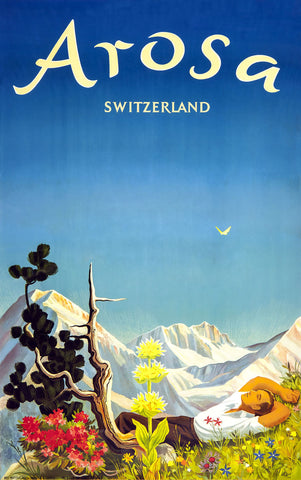Arosa, Switzerland -  Vintage Sophie - McGaw Graphics