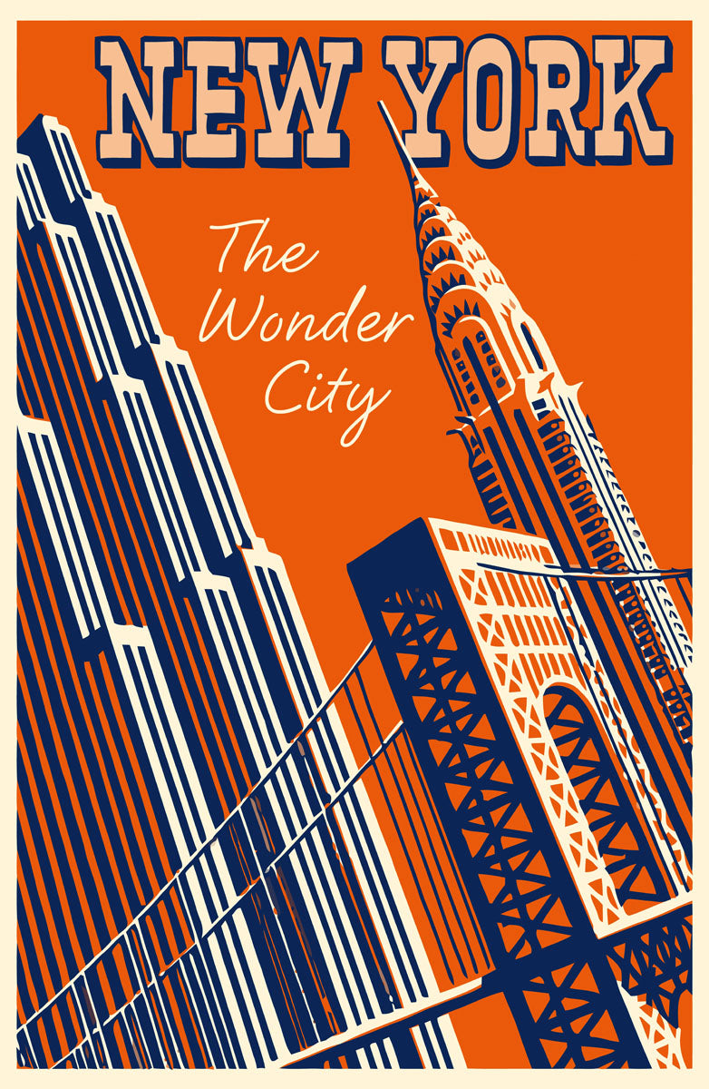 New York - The Wonder City | McGaw Graphics