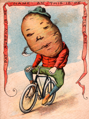 Potato on Bike -  Vintage Sophie - McGaw Graphics