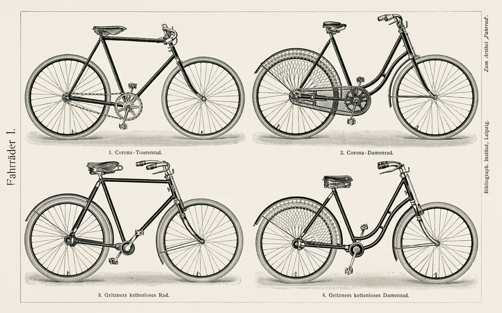 Bicycles (Fahrrader 1), 1894