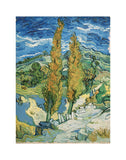 The Poplars at Saint-Rémy, 1889 -  Vincent van Gogh - McGaw Graphics