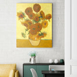 Sunflowers on Gold, 1888 -  Vincent van Gogh - McGaw Graphics