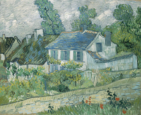 Houses at Auvers, 1890 -  Vincent van Gogh - McGaw Graphics