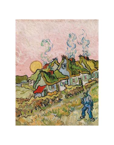 House and Figure, 1890 -  Vincent van Gogh - McGaw Graphics