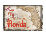 Come to Florida -  Vintage Vacation - McGaw Graphics
