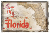 Come to Florida -  Vintage Vacation - McGaw Graphics