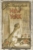 Greetings from New York -  Vintage Vacation - McGaw Graphics
