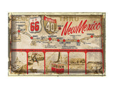 Scenic US 66 thru New Mexico -  Vintage Vacation - McGaw Graphics