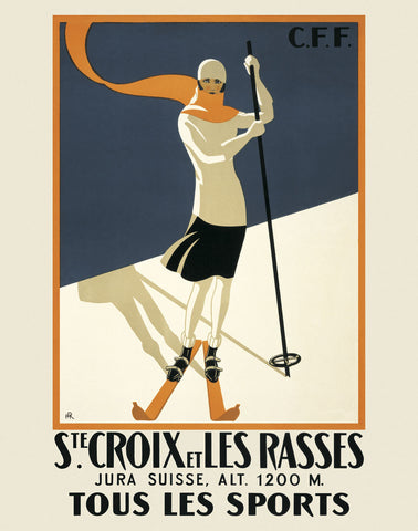 Ste. Croix -  Vintage Posters - McGaw Graphics