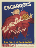 Escargots Menetrel -  Vintage Posters - McGaw Graphics