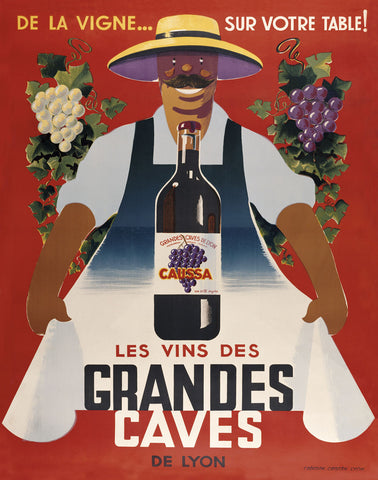 Grandes Caves -  Vintage Posters - McGaw Graphics