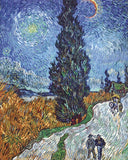 Country Road in Provence by Night, c. 1890 -  Vincent van Gogh - McGaw Graphics