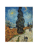 Country Road in Provence by Night, c. 1890 -  Vincent van Gogh - McGaw Graphics