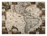 North and South America -  Vintage Reproduction - McGaw Graphics