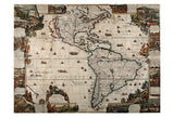 North and South America -  Vintage Reproduction - McGaw Graphics