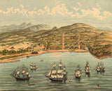 View of San Francisco 1846-7 -  Vintage Reproduction - McGaw Graphics