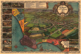 Los Angeles 1871 -  Vintage Reproduction - McGaw Graphics