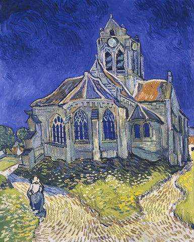 The Church at Auvers -  Vincent van Gogh - McGaw Graphics