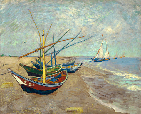 Boats Saintes-maries -  Vincent van Gogh - McGaw Graphics