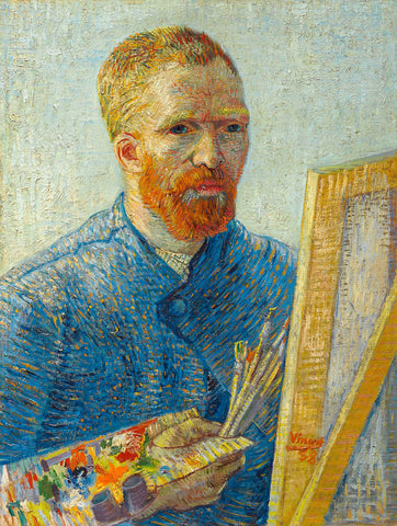 Self Portrait in Front of Easel -  Vincent van Gogh - McGaw Graphics