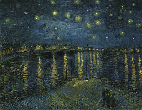 Starry Night Over the Rhone -  Vincent van Gogh - McGaw Graphics