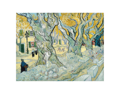The Road Menders, 1889 -  Vincent van Gogh - McGaw Graphics