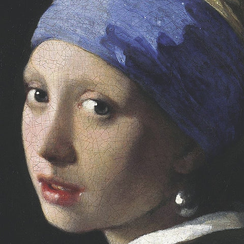 Girl with a Pearl Earring (detail) -  Jan Vermeer - McGaw Graphics