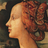 Portrait of Simonetta Vespucci (detail) -  Piero di Cosimo Vespucci - McGaw Graphics