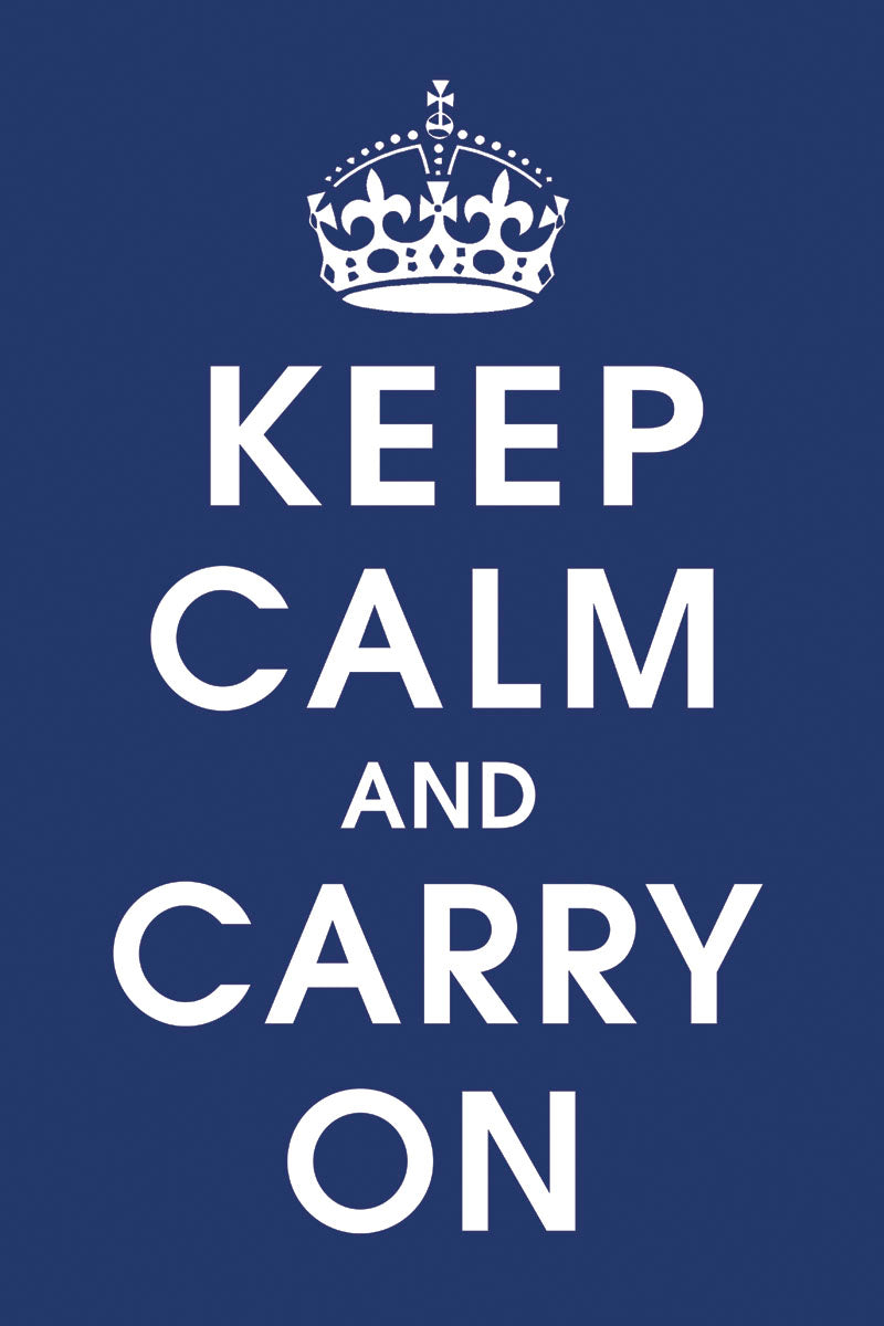 Keep Calm (navy), image size:800x1200