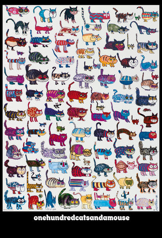 100 Cats and a Mouse -  Vittorio - McGaw Graphics