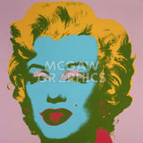 Marilyn Monroe (Marilyn), 1967 (pale pink) -  Andy Warhol - McGaw Graphics