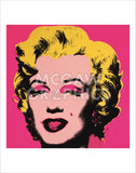 Marilyn Monroe (Marilyn), 1967 (hot pink) -  Andy Warhol - McGaw Graphics