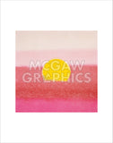 Sunset, 1972 (pink) -  Andy Warhol - McGaw Graphics