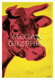 Cow, 1966 (yellow & pink) -  Andy Warhol - McGaw Graphics