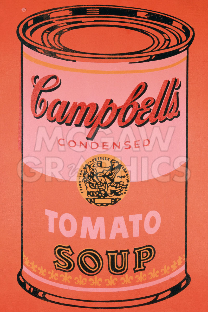 Campbell's Soup Can, 1965 (orange) | McGaw Graphics