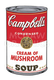 Campbell's Soup I: Cream of Mushroom, 1968 -  Andy Warhol - McGaw Graphics