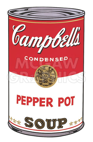 Campbell's Soup I:  Pepper Pot, 1968 -  Andy Warhol - McGaw Graphics