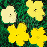 Flowers, 1970 (4 yellow) -  Andy Warhol - McGaw Graphics