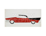 Car, c.1959 (red) -  Andy Warhol - McGaw Graphics