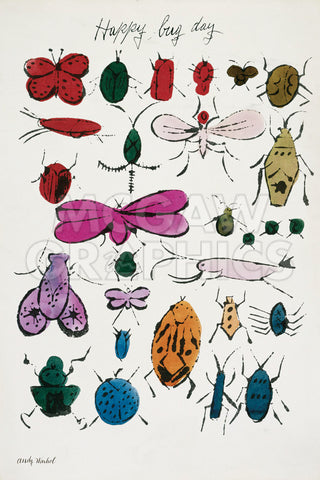 Happy Bug Day, 1954 -  Andy Warhol - McGaw Graphics
