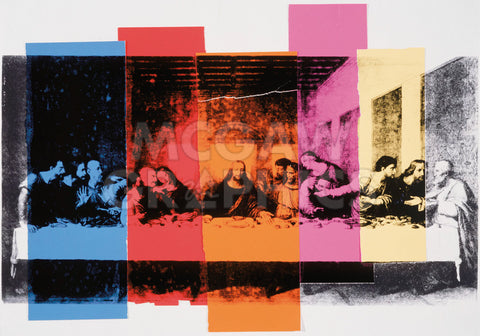 Detail of The Last Supper, 1986 -  Andy Warhol - McGaw Graphics