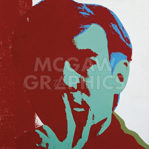 Self-Portrait, 1967 (red) -  Andy Warhol - McGaw Graphics