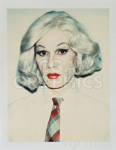 Andy Warhol in Drag, 1981 -  Andy Warhol - McGaw Graphics