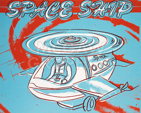 Space Ship, 1983 -  Andy Warhol - McGaw Graphics