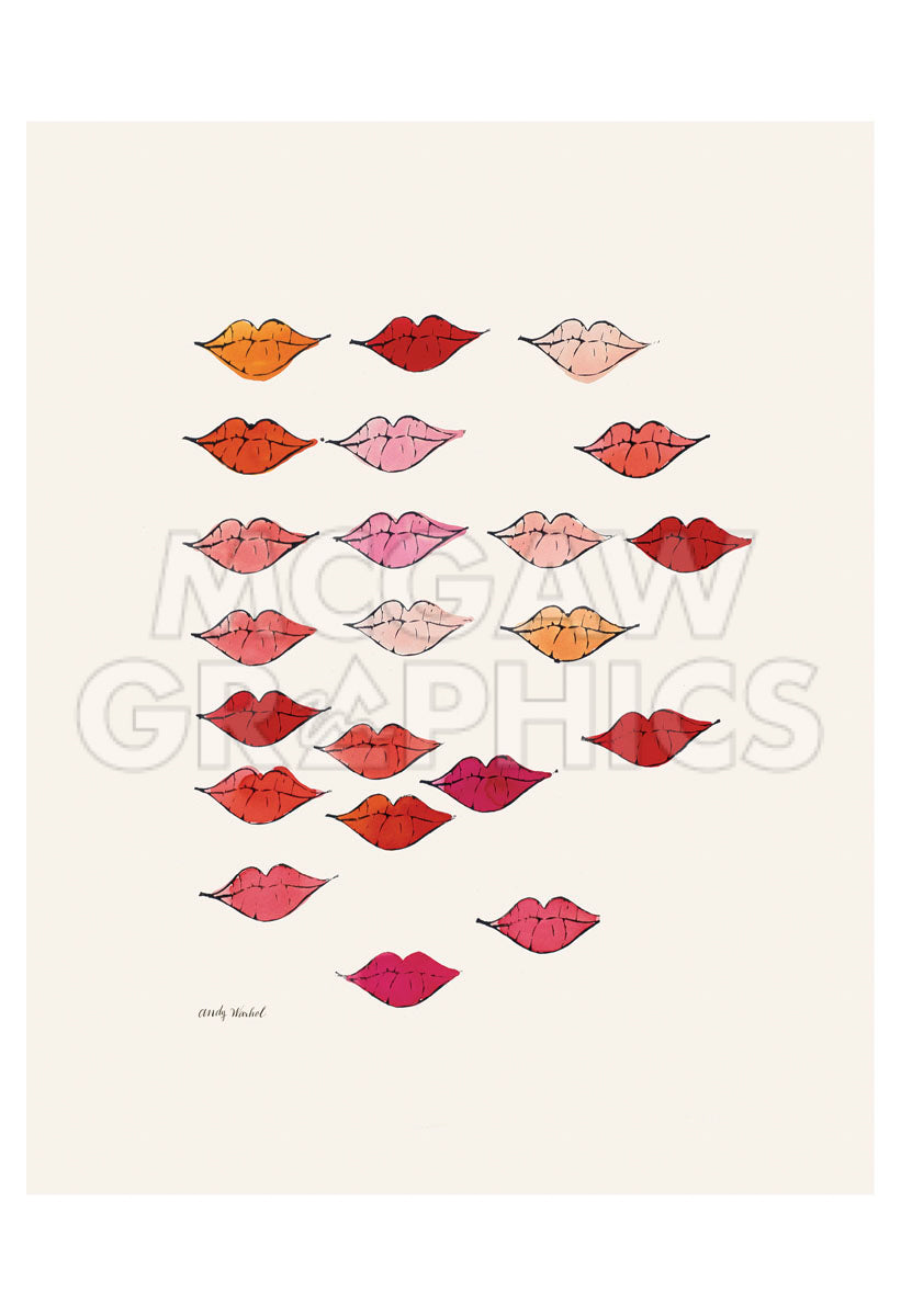 額装マット作品/ウォーホル/(Stamped) Lips c 1959 W1459sfd.jpg?v=1597348065