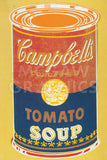 Colored Campbell's Soup Can, 1965 (yellow & blue) -  Andy Warhol - McGaw Graphics