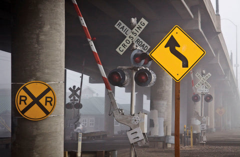 Railroad Crossing -  David Lorenz Winston - McGaw Graphics