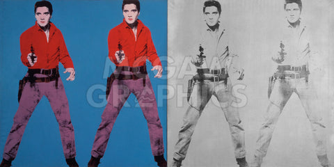 Elvis I and II, 1963-1964 -  Andy Warhol - McGaw Graphics
