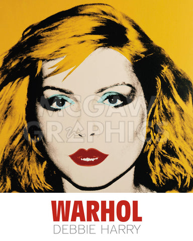 Debbie Harry, 1980 -  Andy Warhol - McGaw Graphics