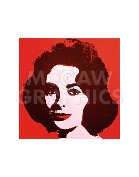 Liz, 1963 (red) | McGaw Graphics